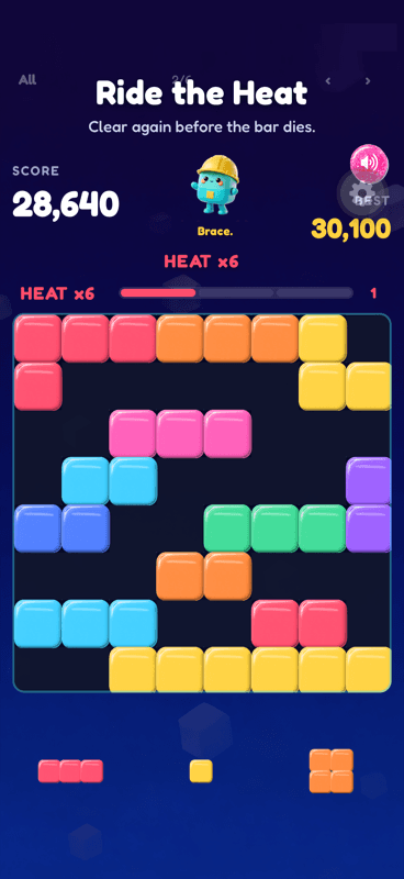 Bloq Combo Heat scoring